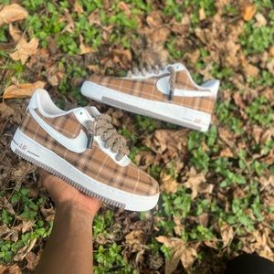 🍂CUSTOM AF1 🍁 SIZE 8M BRAND NEw‼️ NEVER WORN‼️‼️‼️‼️‼️